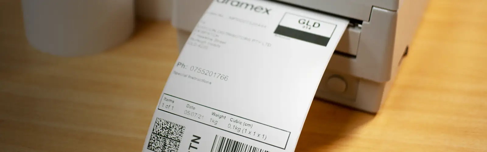 Print your own shipping labels inhouse with our blank labels